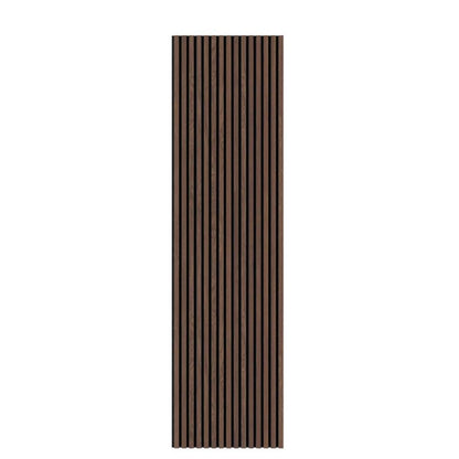 Ft Prem Acoustic Panel 2.44Mx605X22Mm Smoked Oak