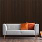 Ft Prem Acoustic Panel 2.44Mx605X22Mm Smoked Oak