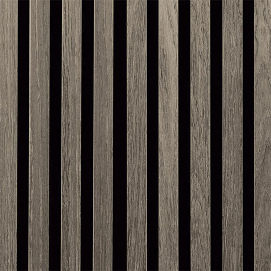 Ft Prem Acoustic Panel 2.44M605X22Mm Grey Oak