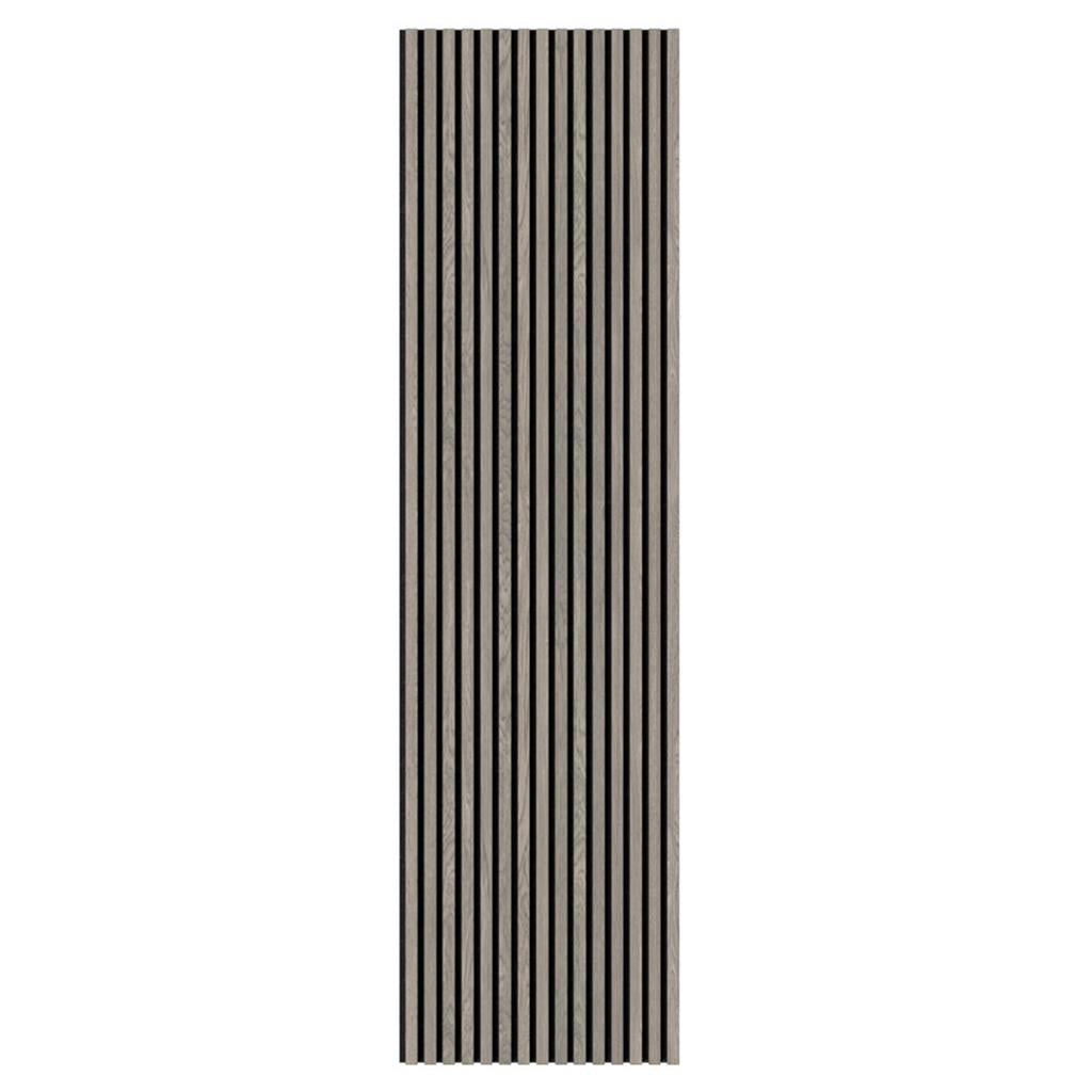 Ft Prem Acoustic Panel 2.44M605X22Mm Grey Oak