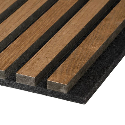 Ft Prem Acoustic Panel 2.44Mx605X22Mm Oiled Oak