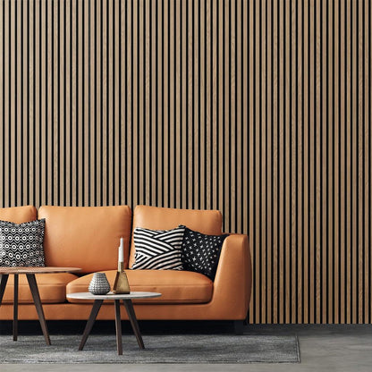 Ft Prem Acoustic Panel 2.44Mx605X22Mm Oiled Oak