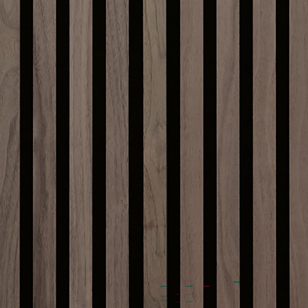 Ft Prem Acoustic Panel 2.44Mx605X22Mm Walnut