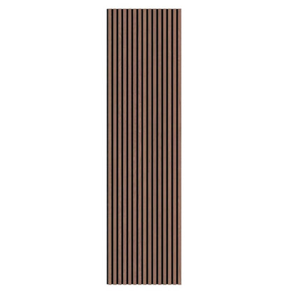 Ft Prem Acoustic Panel 2.44Mx605X22Mm Walnut