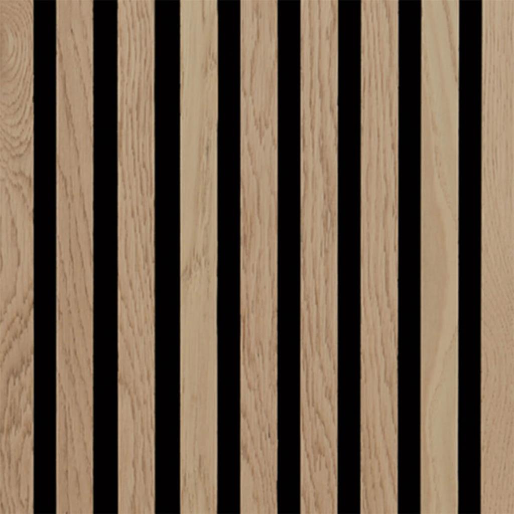 Ft Prem Acoustic Panel 2.44Mx605X22Mm Light Oak