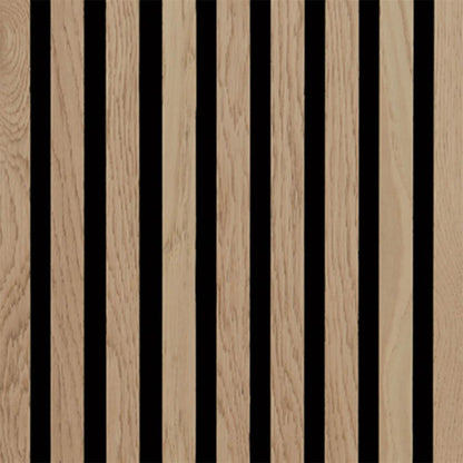 Ft Prem Acoustic Panel 2.44Mx605X22Mm Light Oak