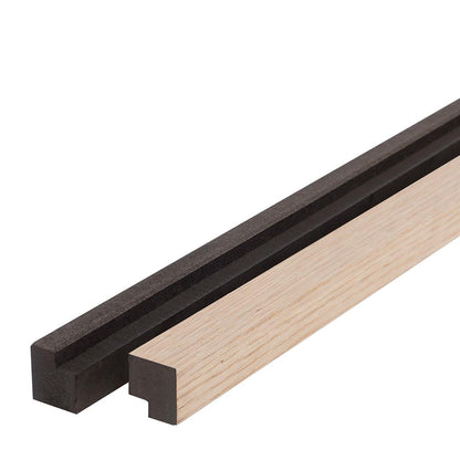Ft Completions Trims 3000X25X22Mm X 2Pcs Black Oak