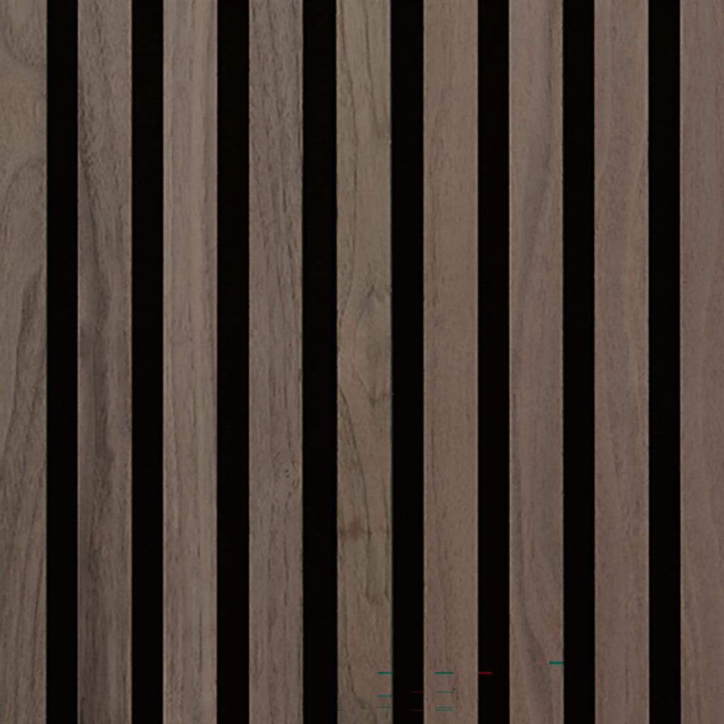Ft Proff Acoustic Panel 3Mx605X22Mm Walnut