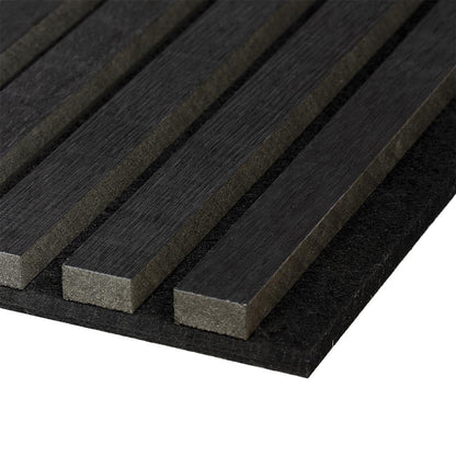 Ft Prem Acoustic Panel 2.44Mx605X22Mm Black Oak