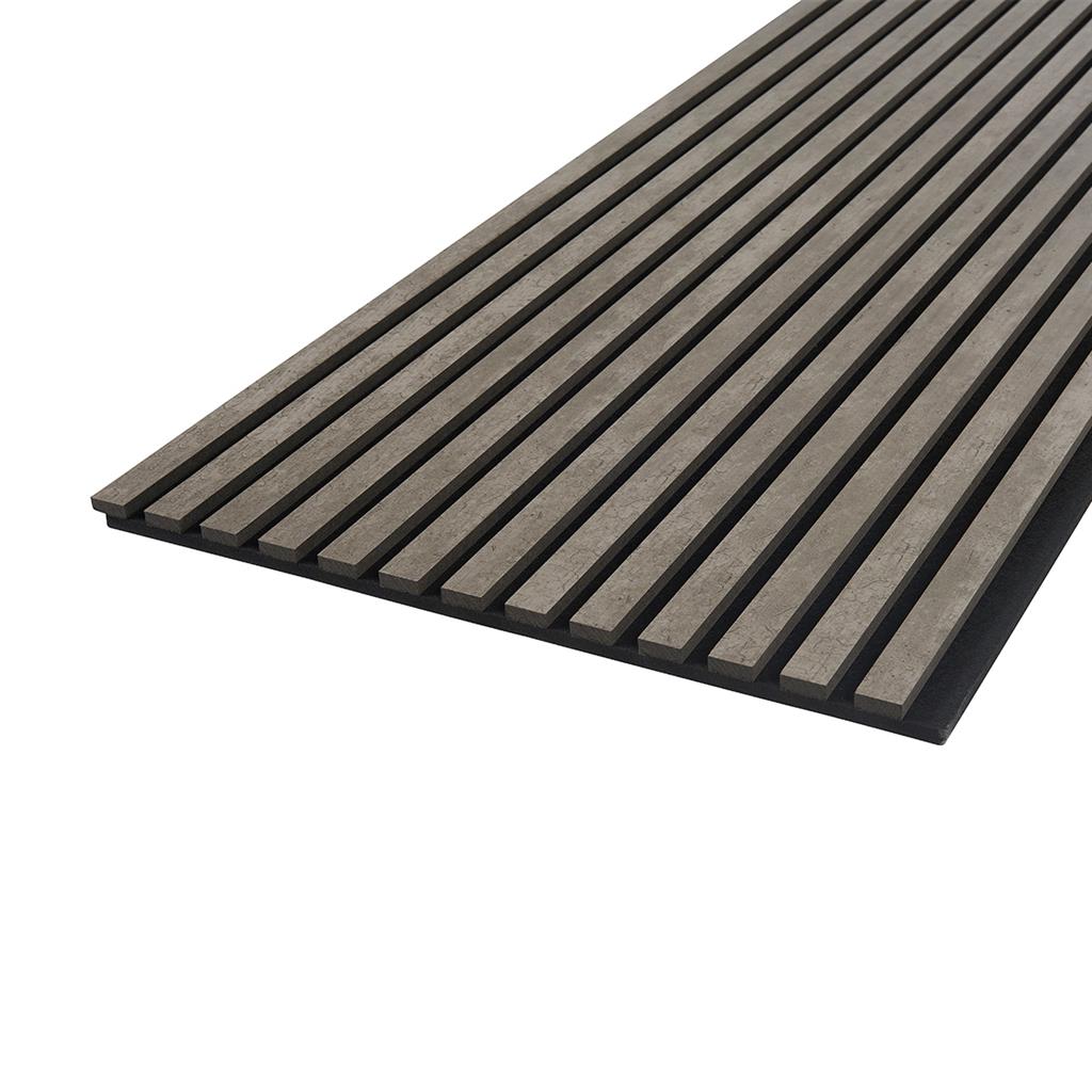 Ft Acoustic Panel 2.44Mx520X18Mm Concrete Stone