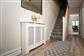 Classic Adjustable White Radiator Cover Medium