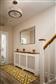 Classic Adj Radiator Cover 2 Tone White&Oak Large