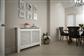Rhode Island White Radiator Cover Medium