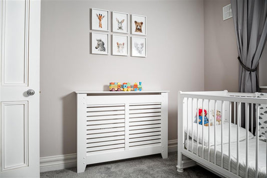 Rhode Island White Radiator Cover Medium