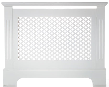 Georgian White Radiator Cover Small