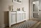 Contemporary Adjust Radiator Cover White Medium